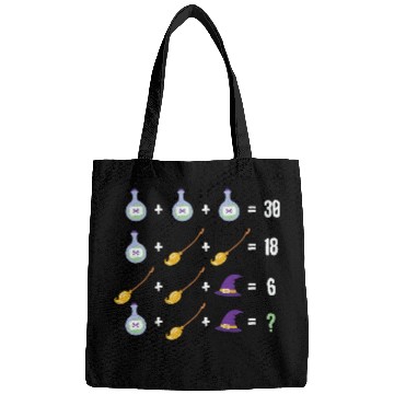 Discover Math Teacher Halloween Day Bags