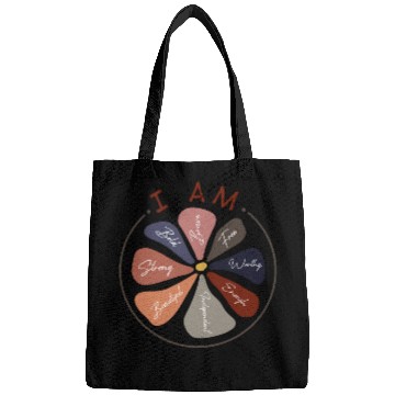 Discover Positive Daily Affirmations Daisy Flower Bags