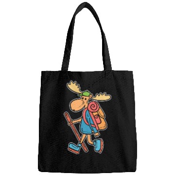 Discover Moose Hiking Nature Person Gift Bags