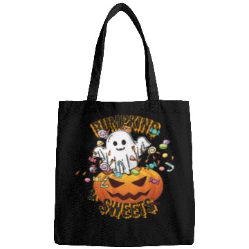 Discover Halloween-Ghost "Pumpkins and sweets" Bags
