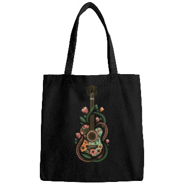 Discover Melodic Blossoms: Floral Wrapped Guitar Bags