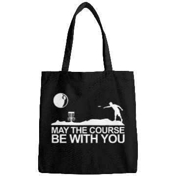 Discover May The Course Be With You Frisbee Golf Bags