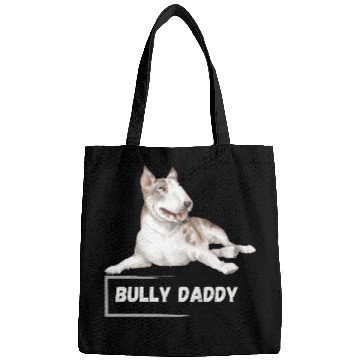 Discover Bull Terrier Dad Bags