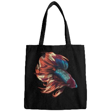 Discover Beta Fish Illustration Bags