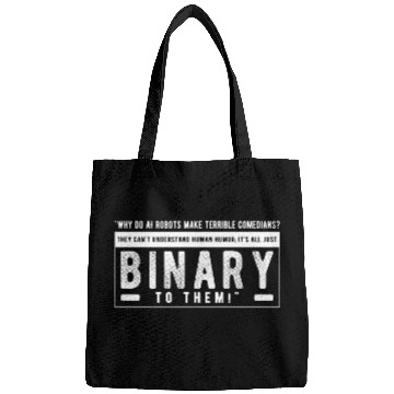 Discover Why do AI robots make terrible comedians Bags