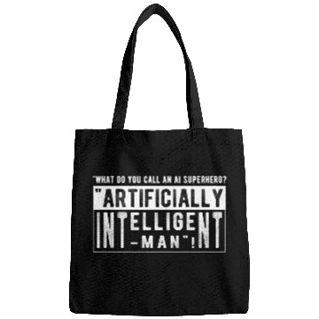 Discover What do you call an AI superhero Bags
