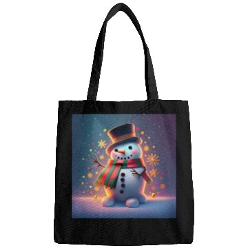 Discover Cute Christmas snowman Bags