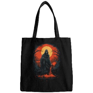 Discover Spooky Halloween Grim Reaper Bags