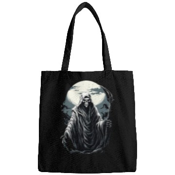 Discover Spooky Halloween Grim Reaper Bags