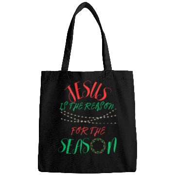 Discover JESUS IS THE REASON FOR THE SEASON Bags