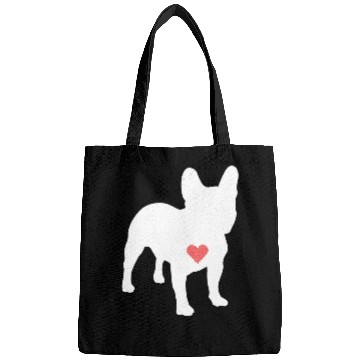 Discover I Heart My Frenchie Bags
