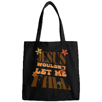 Discover Jesus would not let me fall | Retro Christian Bags