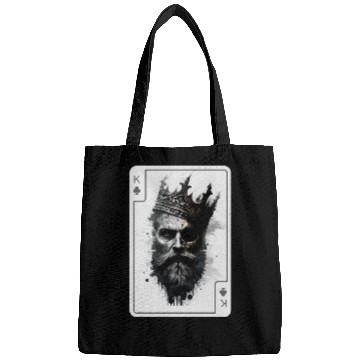Discover King Gothic Poker Card Game Horror Creepy Bags