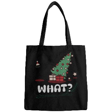 Discover Cat Lover Gift Cat Pushing Christmas Tree Bags