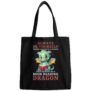 Discover "Always Be Yourself" - Book Reading Green Dragon Bags