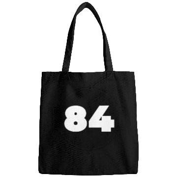 Discover Congratulations 84 Years Old - Number Eighty-Four Bags