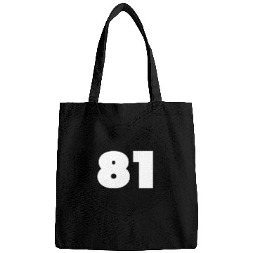 Discover Celebrate your 81 Birthday! Number Eighty-One Bags