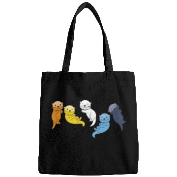 Discover Aroace Flag Pride Lgbtq Cute Otter Bags