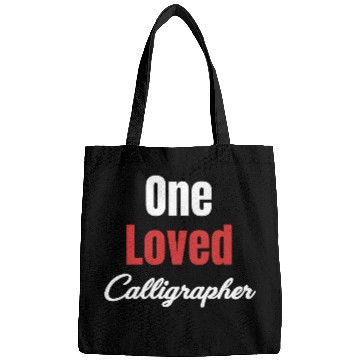 Discover One Loved Caligrapher Funny Craftsmen Penmanship Bags