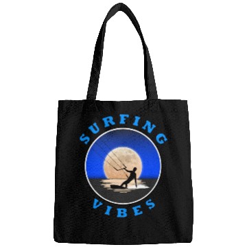 Discover Surfing Vibes - Moon - kite surfer Bags