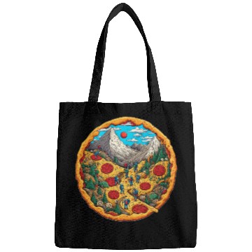 Discover Pizza landscape Bags