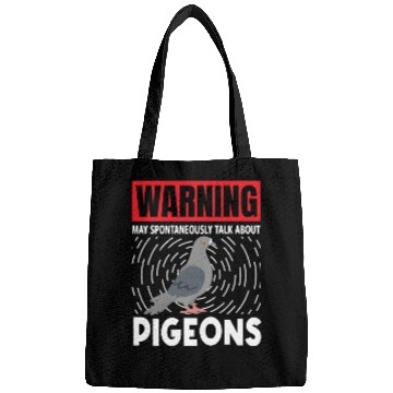 Discover Pigeon Talk Design for Pigeon Lovers Bags