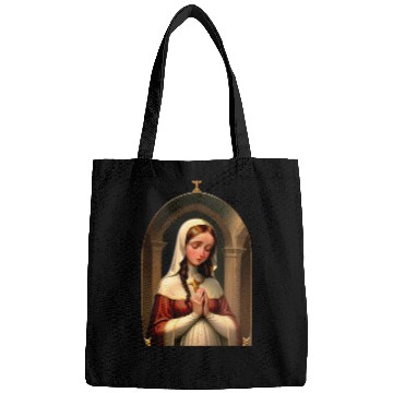 Discover Praying Virgin Mary Bags