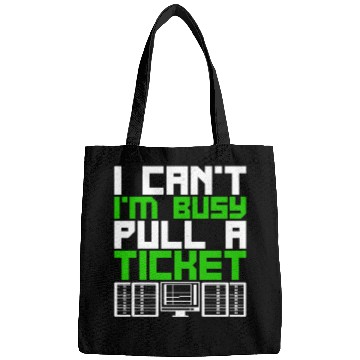 Discover Network Admin Programmer Pull A Ticket Bags