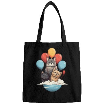 Discover Cats, Dogs & Balloons Bags