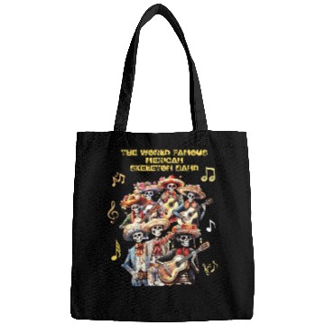 Discover Day of the Dead Skeleton Band Bags