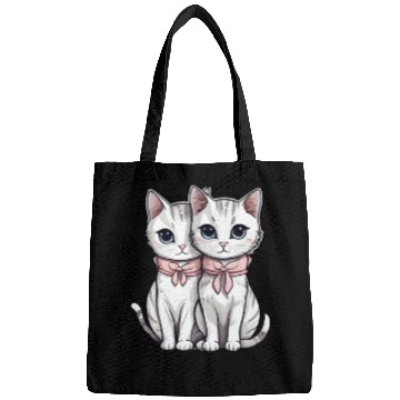 Discover there are two kittens Bags