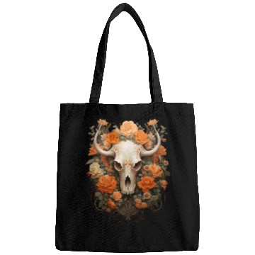 Discover Vintage Bohemian Sugar Skull Bloom Bags