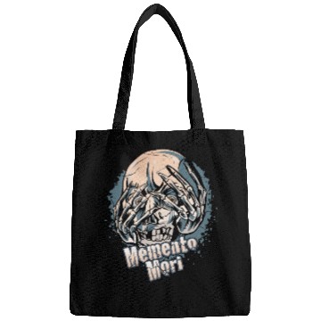 Discover Unique Skull With Skeleton Hands Over Face Bags