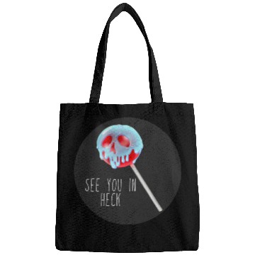 Discover See You In Heck Poison Skull Candy Bags
