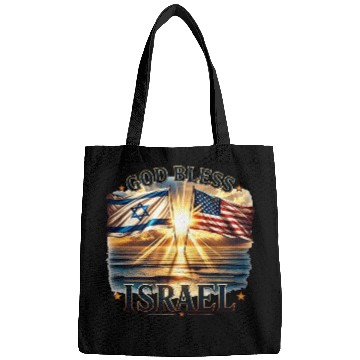 Discover United for Israel God Bless Israel - Promised Land Bags