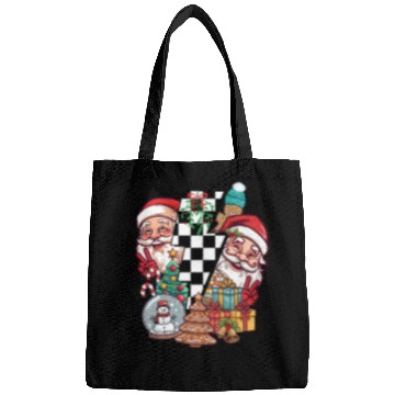 Discover Retro Christmas, Santa, Groovy, Disco Ball, Frosty Bags