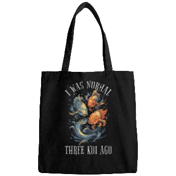 Discover Koi Fish Koi Carp Japanese Koi Garden-Pond funny Bags