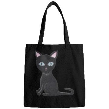 Discover Mortis the Mysterious Black Cat Bags
