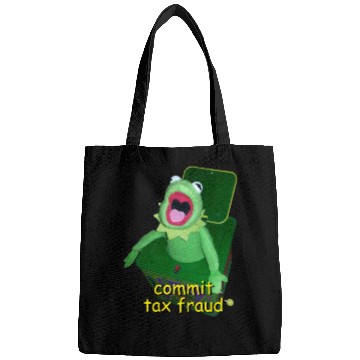 Discover Commit Tax Fraud Cursed Meme Bags
