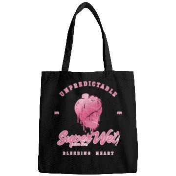 Discover Unpredictable bleeding heart (pale style) Bags