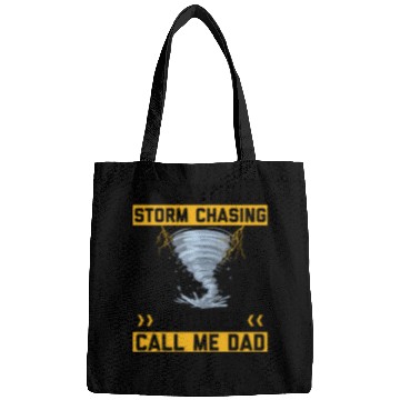 Discover Storm chaser sayings Bags
