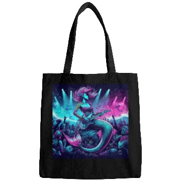 Discover rock and roll under the sea Bags