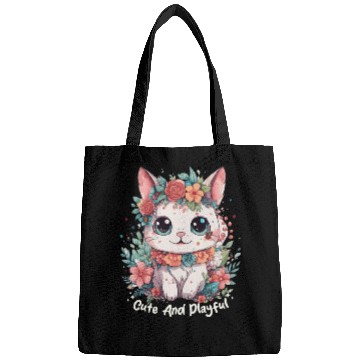 Discover Magical Mathletes Kawaii Anime Cat Unicorn Math Fo Bags
