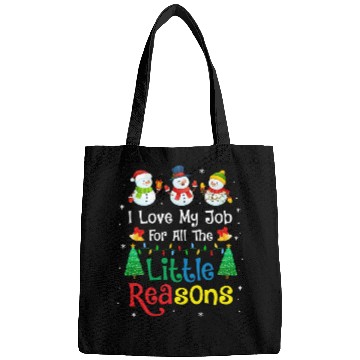 Discover Daycare Teacher Christmas I Love My Job For All Bags