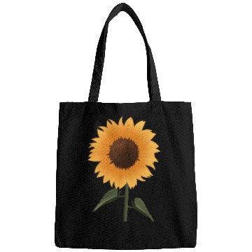 Discover Vibrant Sunflower Botanical Illustration Bags