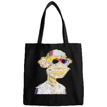 Discover NFT Casual monkey with tattoo Bags