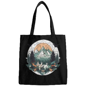 Discover Geoforest Tapestry Bags
