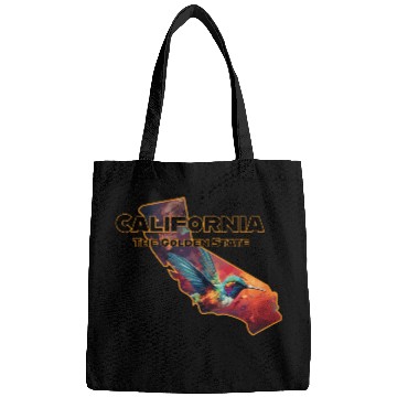 Discover California Wildlife - hummingbird Bags
