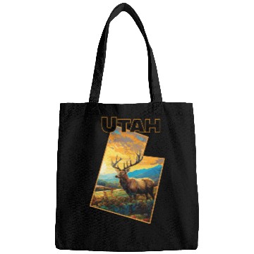 Discover Utah Wildlife - elk Bags