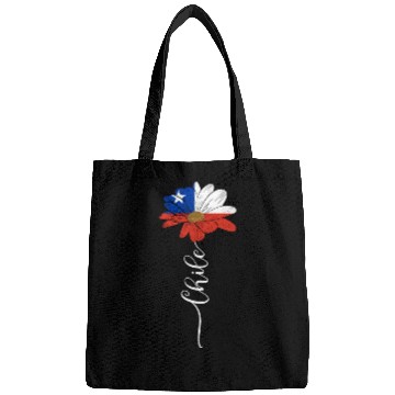 Discover Vintage Chile Sunflower Flag Chile Lover Bags